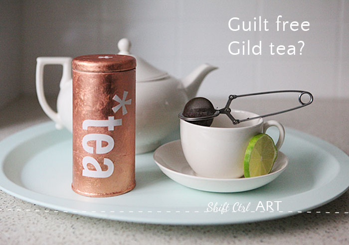 Guilt free gild tea how to gilt something