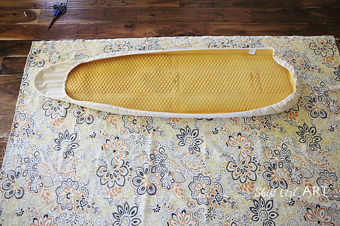 Ironing board re covered