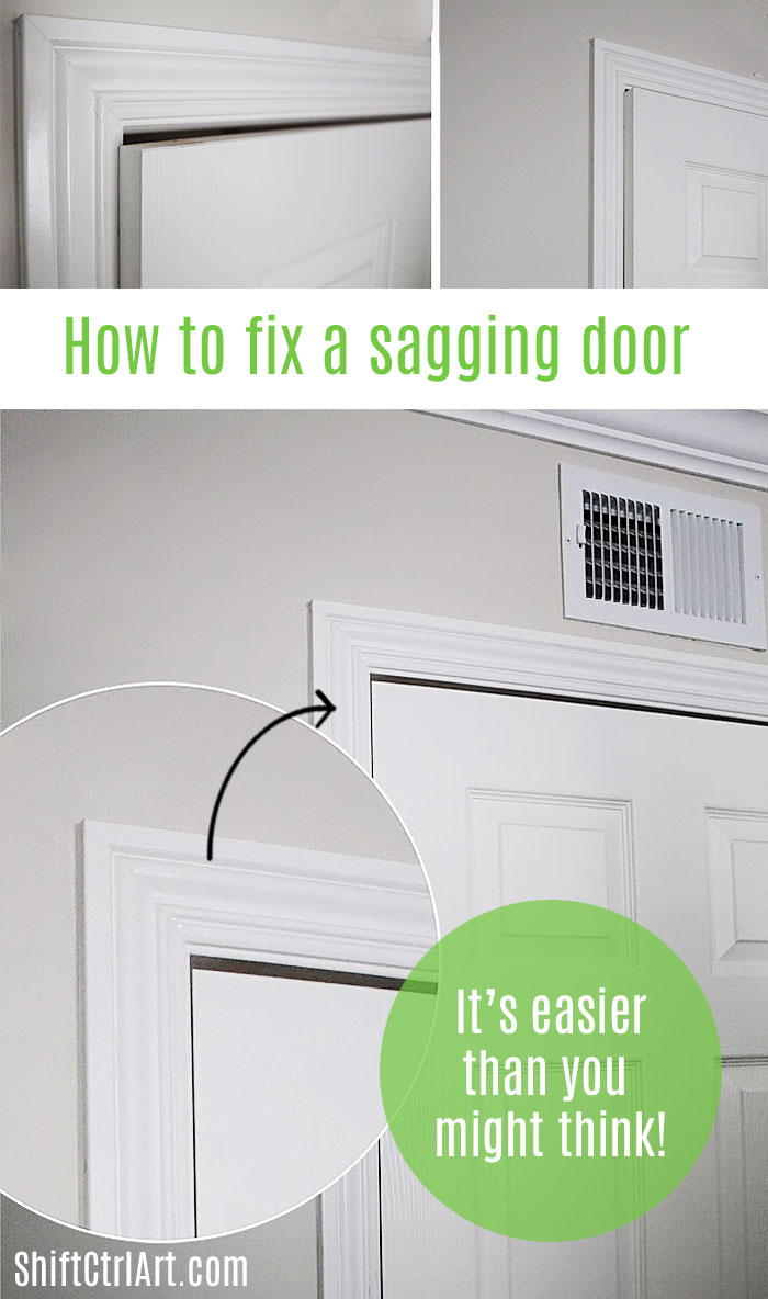 #fixing a #sagging #door #repair, it's #easy