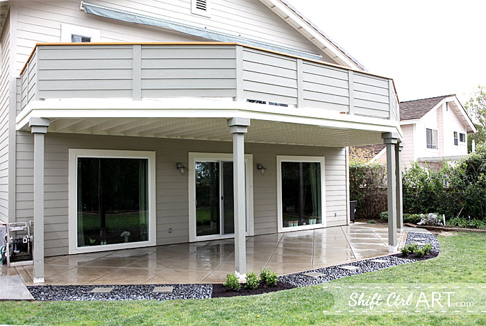 Patio work progress concrete flower bed sprinklers the progress 13