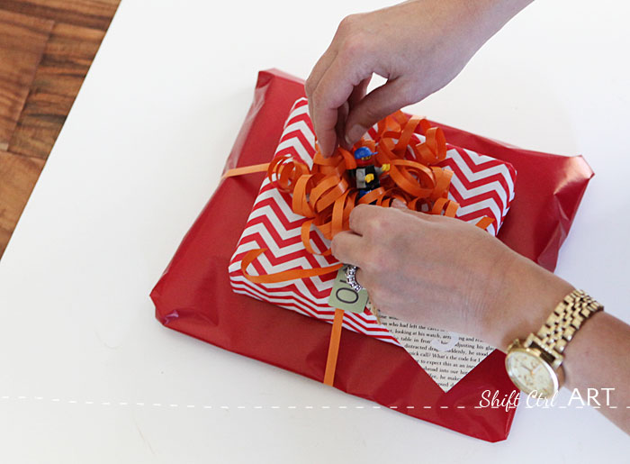 Birthday gift wrap idea for tween boy