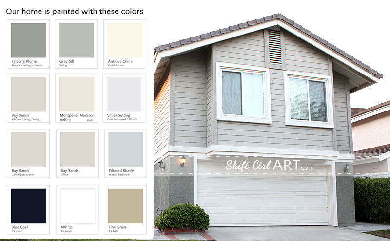 House colors Shift ctrl art com