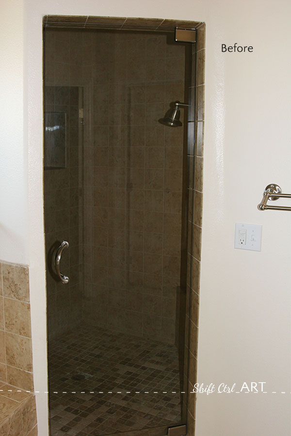 Master bath before