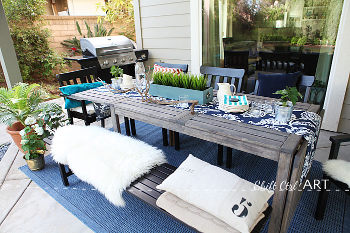 Patio outdoor dining area reveal 1