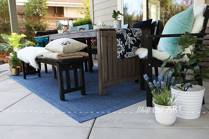 Patio outdoor dining area reveal 1