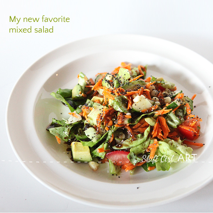 My new favorite mixed salad 5