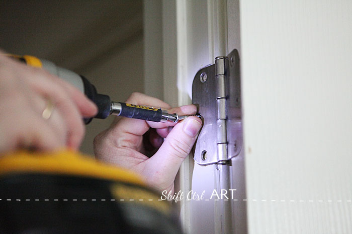 How to: fix a sagging door. See how easy it is.