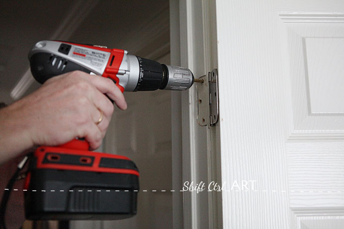 How to: fix a sagging door. See how easy it is.