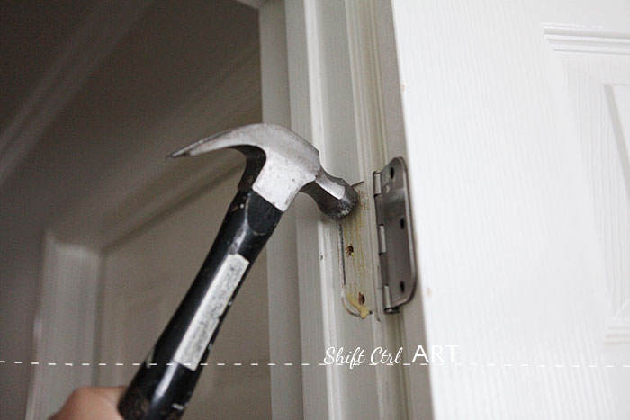 Sagging door repair how to fix 1