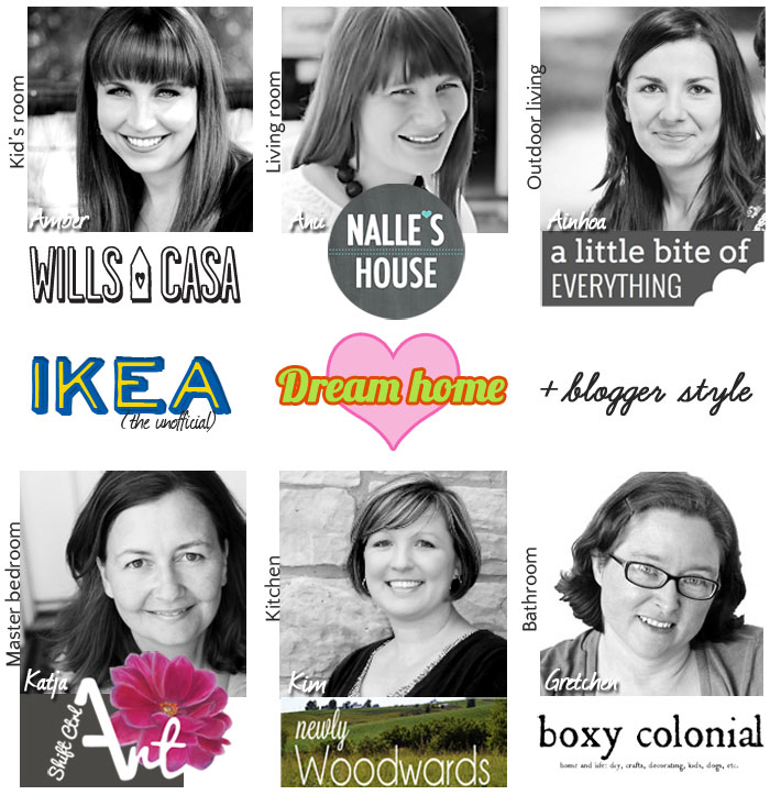 6 bloggers building an IKEA dream home