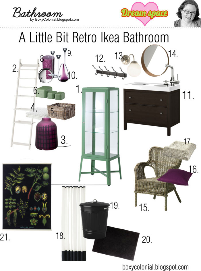 Gretchen bathroom mood board IKEA