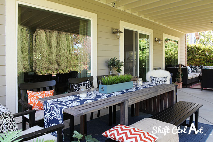 Outdoor lounge area patio reveal 1