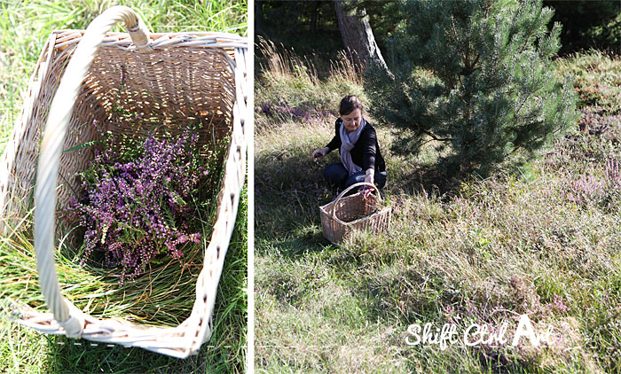 heather wreath Danish summer fall make your own wreath form 1