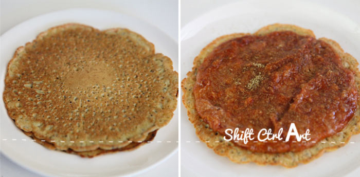 Grain free protein power pancakes 1