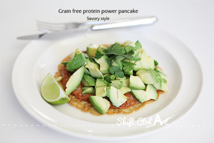 Grain free protein power pancakes 1