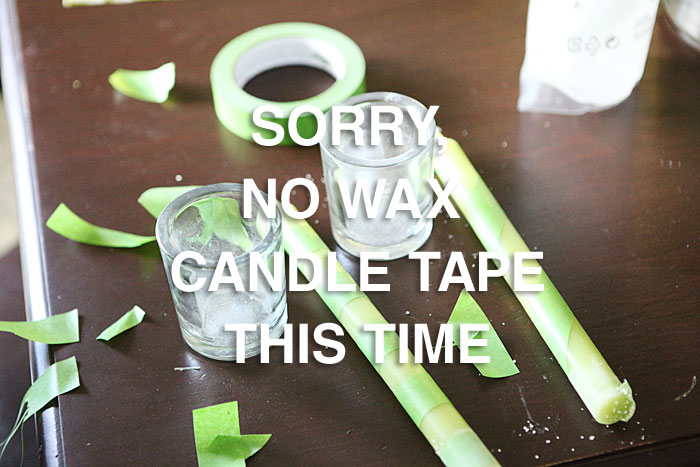 Wax candle tape Sure Stay Tape 6