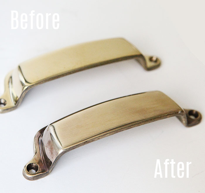 How to: age brass hardware instantly