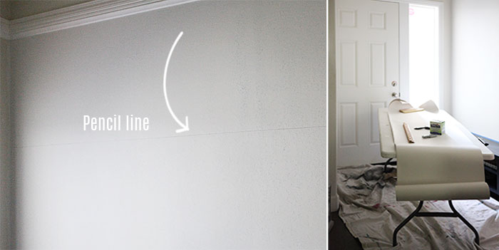 How to wallpaper lining application with sizing