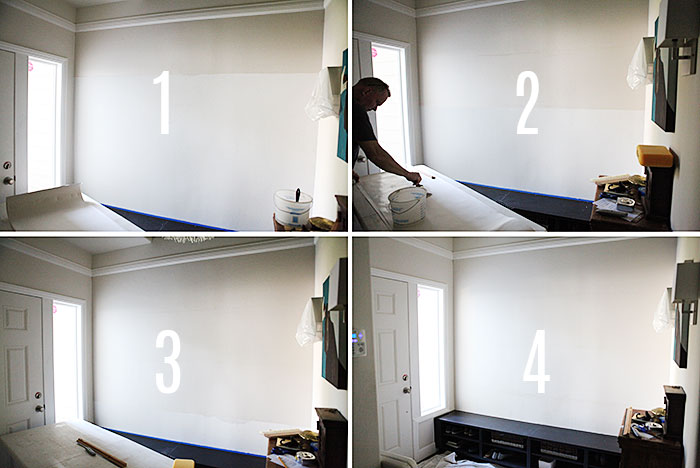 How to: apply wallpaper lining using wall size adhesive