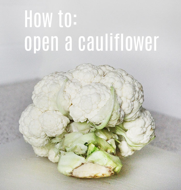 #Paleo #cauliflower #rice and how to #open a cauliflower