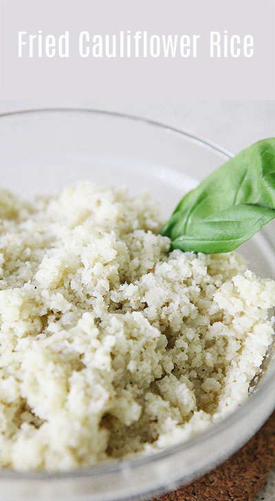 #Paleo #cauliflower #rice and how to #open a cauliflower