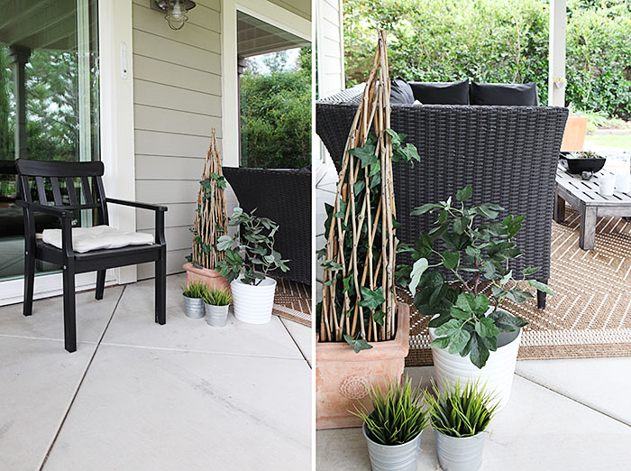 The patio revisited - more neutral this time