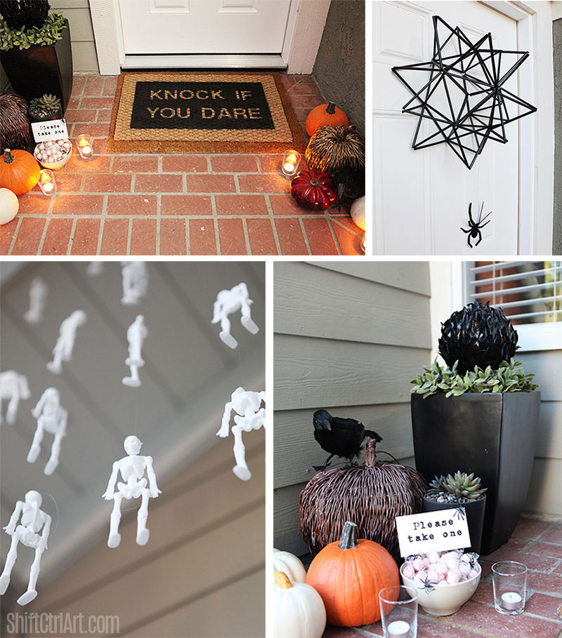 5 easy Halloween ideas for your front door