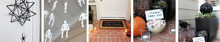 5 easy Halloween ideas for your front door