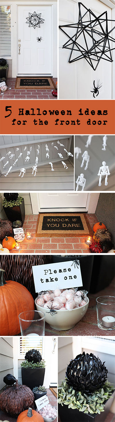 5 easy Halloween ideas for your front door