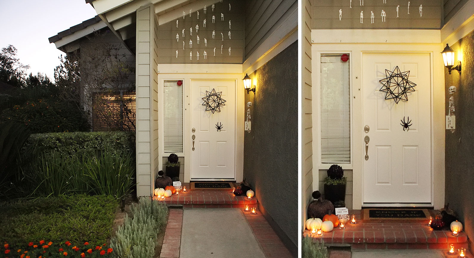 5 easy Halloween ideas for your front door