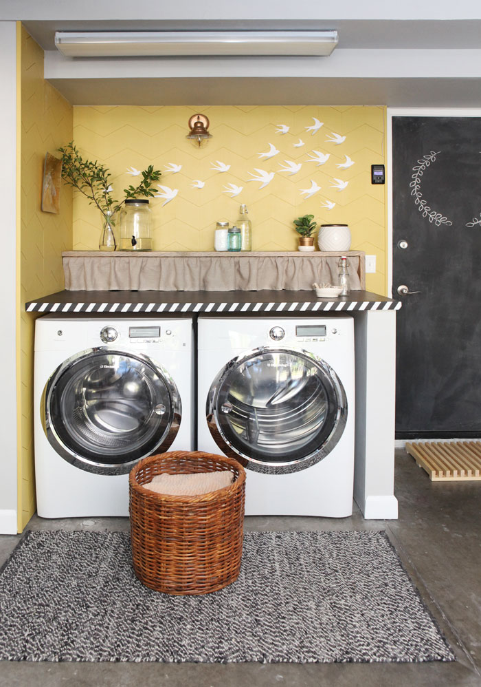 7 DIY ideas for a laundry nook in the garage - and 3 things I would not repeat