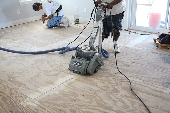 Master bedroom new #hardwood floor and Liberache called #fallinloveroom