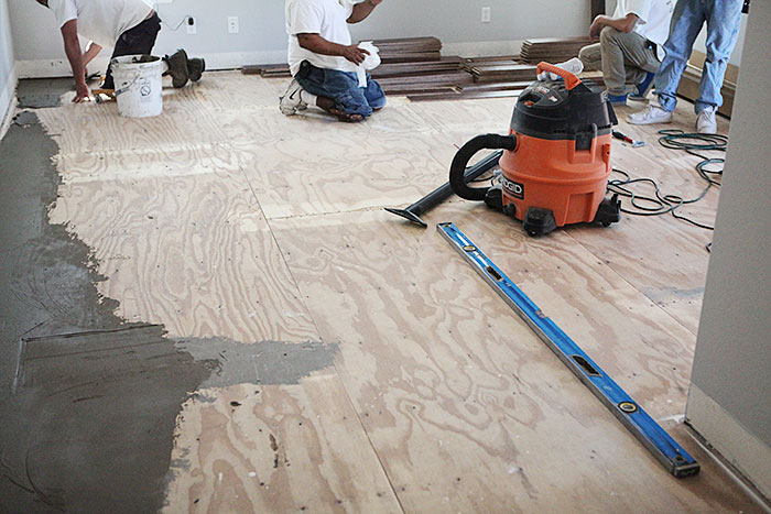 Master bedroom new #hardwood floor and Liberache called #fallinloveroom