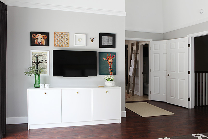 Wall Mounted TV and Hiding The Cords