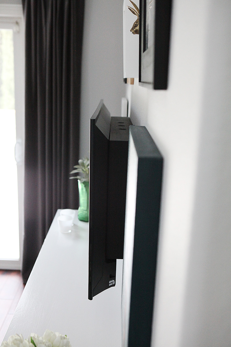 How to mount your tv to the wall and hide the cords - House of Hepworths