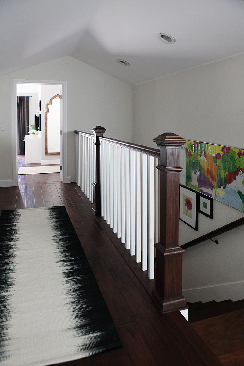 Upstairs Hallway Reveal