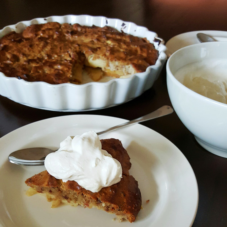 The best apple pie - grain and sugar free