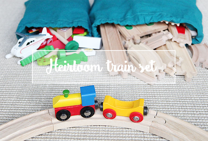 Organization: creating an heirloom train set for the next generation