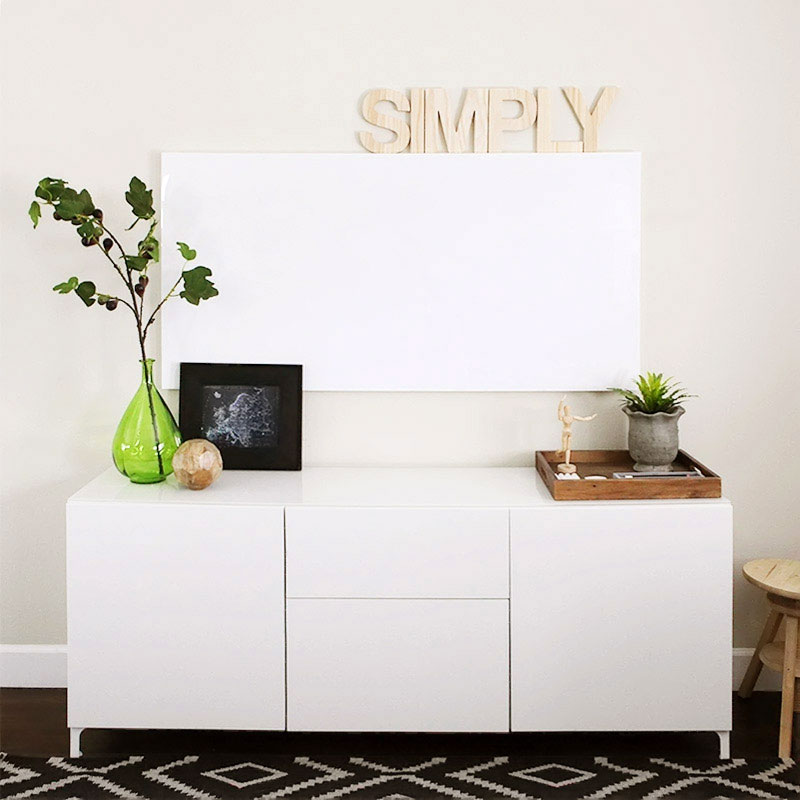 DIY whiteboard wall - write on your walls! – Mr. Kate