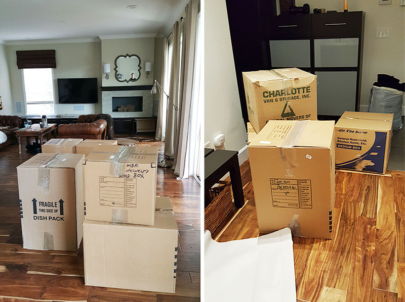 A checklist for packing an apartment or house for a move