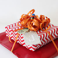 Birthday gift wrap idea for a tween boy