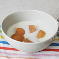 Buttermilk 'cold bowl' dessert - 1 of 3 easy desserts to make with my vanilla egg base
