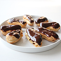 Chocolate Eclairs from scratch - June cooking fridays