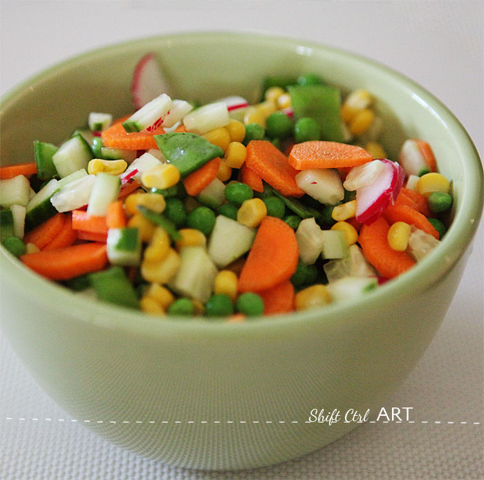 Radishes salad 1