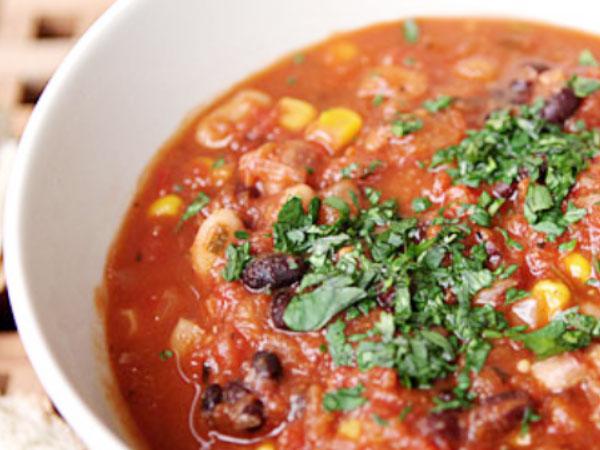 Mexican bean chili