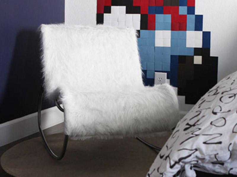 Sheepskin chair cover online ikea