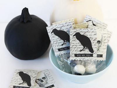Put the trick back in Trick or Treat - candy free party favor