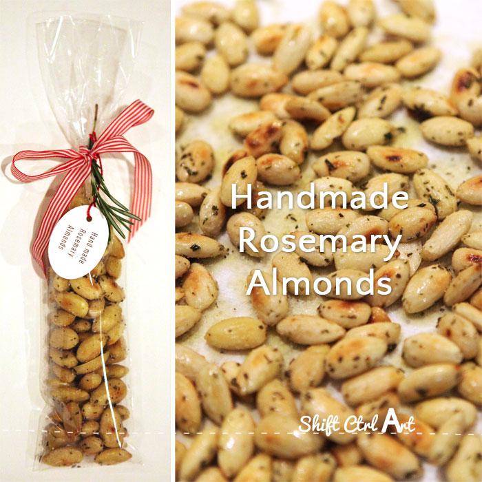 Hostess gift: Handmade Rosemary Almonds