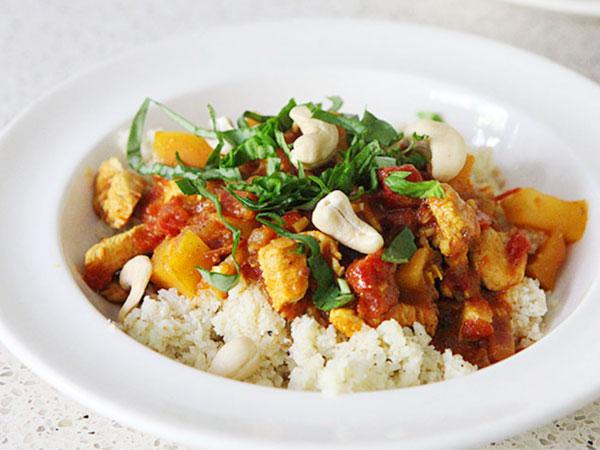 Thai curry cashew chicken casserole - paleo